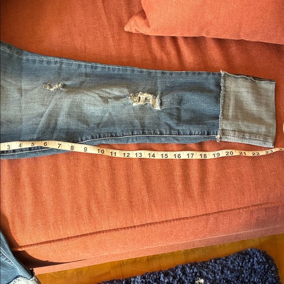 1822 Denim Blue Cropped Jeans - Picture 9 of 10